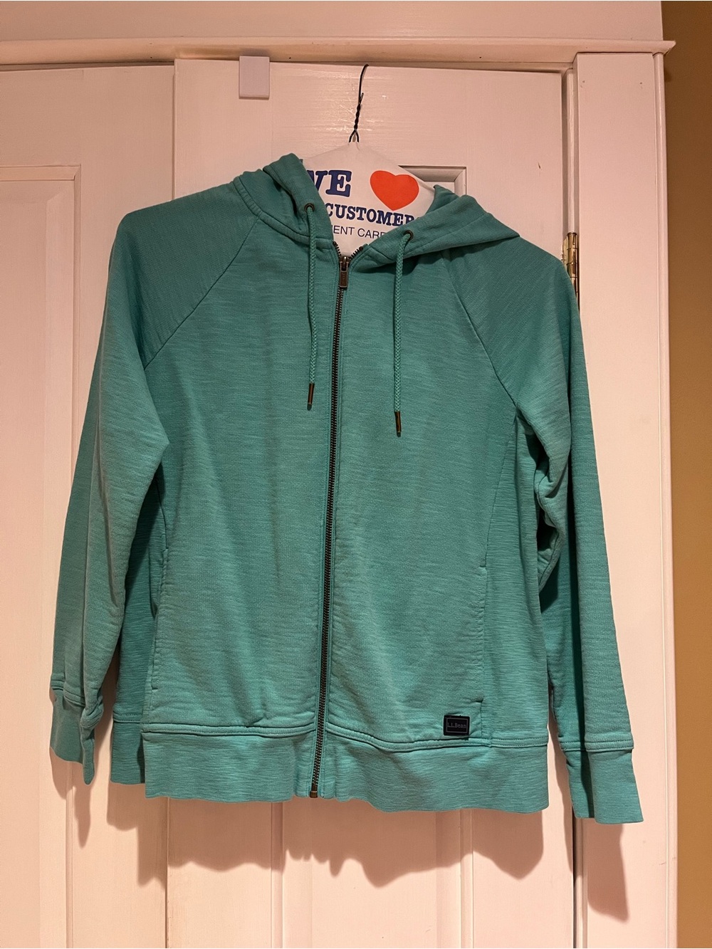 LL Bean Zip up hoodie